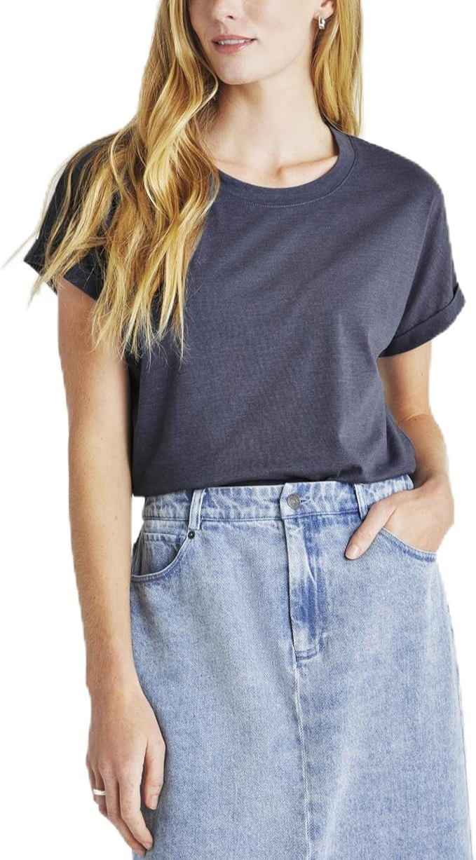 Splendid Skye Cuffed Tee MSRP $58