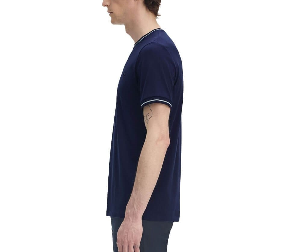 Fred Perry Mens Twin Tipped T-Shirt MSRP $70