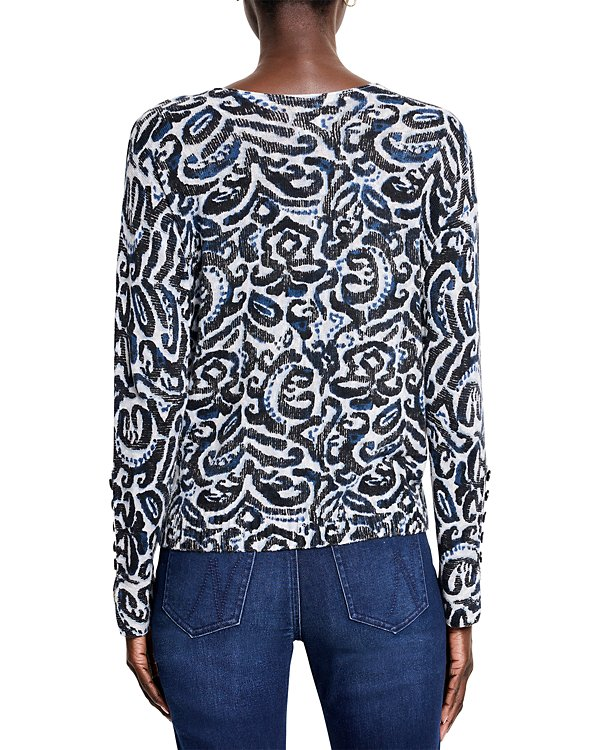 NIC+ZOE Paisley Sweater MSRP $158