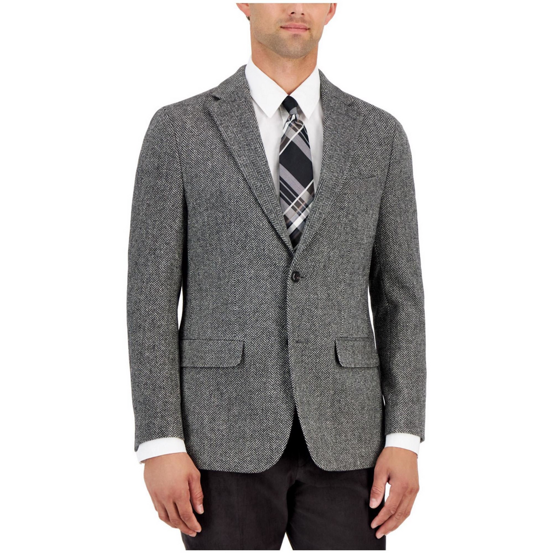 Tommy Hilfiger Men's Modern-Fit All Wool Sport Coats MSRP $375