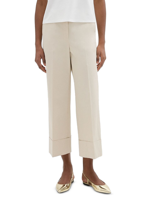 Theory Patton High Waist Cuffed Pants MSRP $325