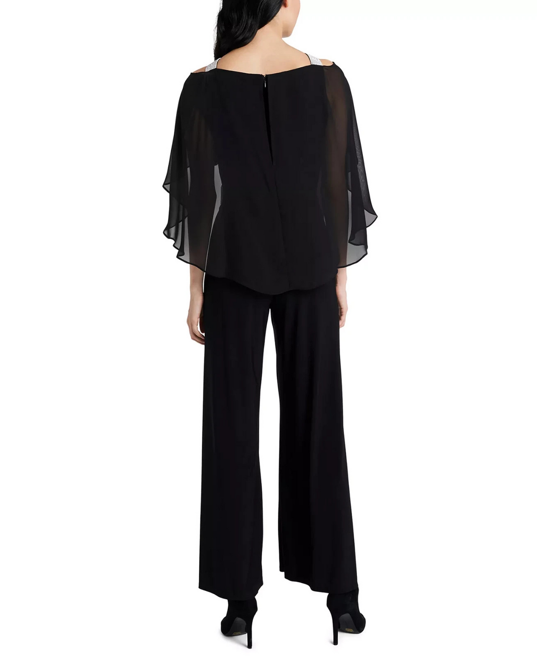 MSK Side-Draped Cold-Shoulder Jumpsuit MSRP $99