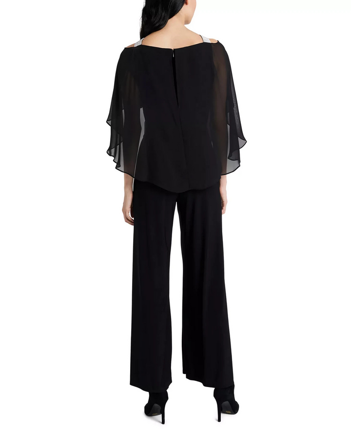 MSK Side-Draped Cold-Shoulder Jumpsuit MSRP $99