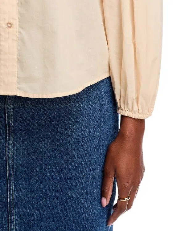 Cupio Lattice Bib Blouse MSRP $89