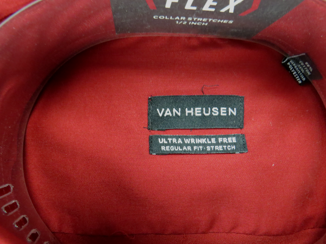 Van Heusen Regular-Fit Ultraflex Dress Shirt MSRP $65