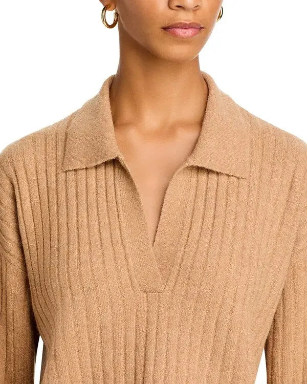 FRENCH CONNECTION Vhari Collared Sweater MSRP $128