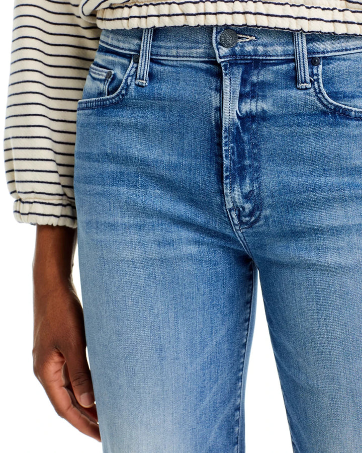 MOTHER The Rambler High Rise Ankle Straight Jeans MSRP $238
