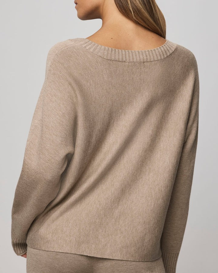 Splendid Georgie Cashblend Pullover Sweater MSRP $117 Blm