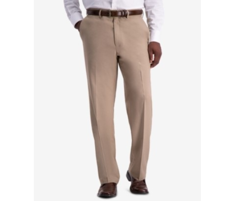 Haggar Premium Comfort Classic-Fit Stretch Dress Pants MSRP $80