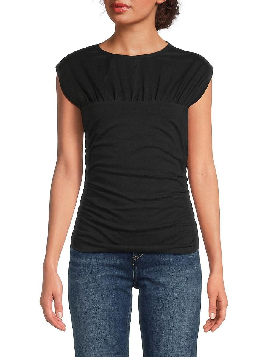 rag & bone Mica Ruched Top MSRP $148