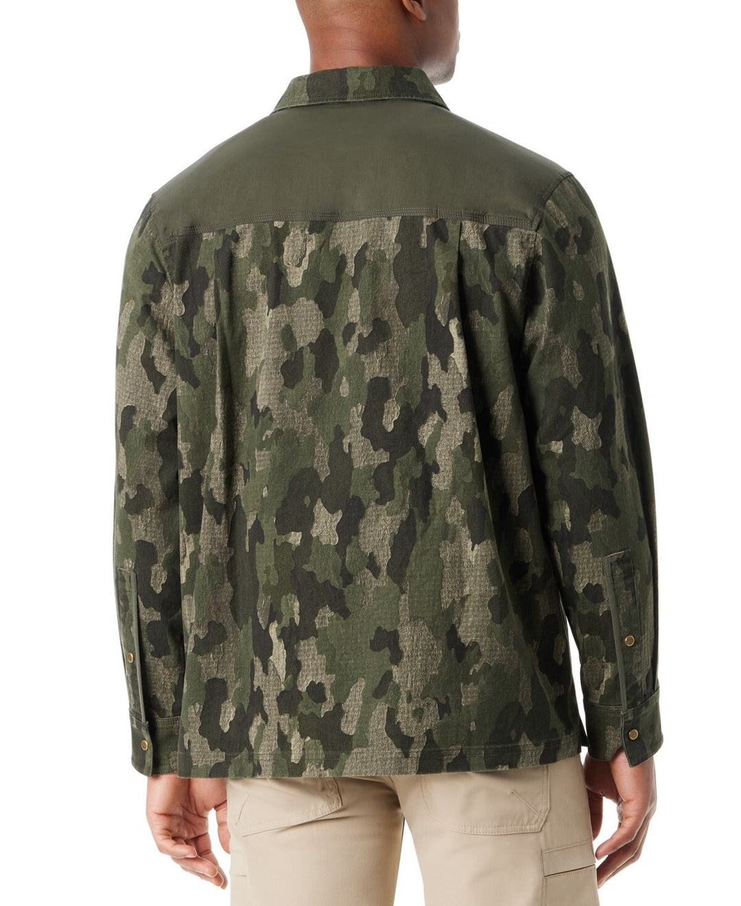 BASS OUTDOOR Camo Worker Shirt Jacket MSRP $89