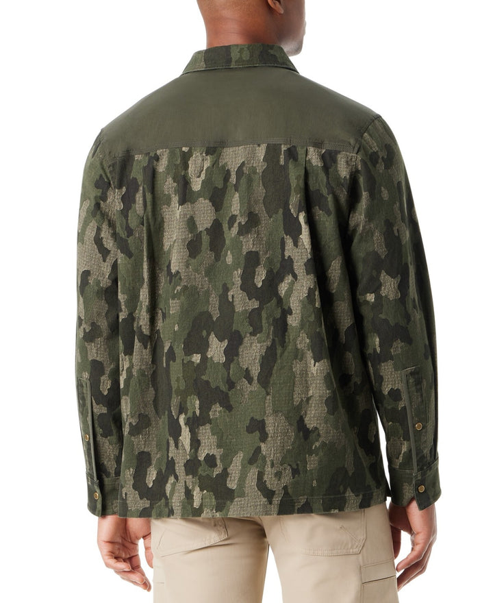 BASS OUTDOOR Camo Worker Shirt Jacket MSRP $89