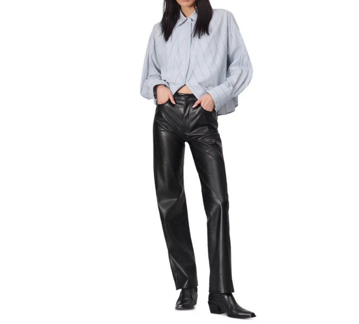 rag & bone Harlow Faux Leather Pants MSRP $328