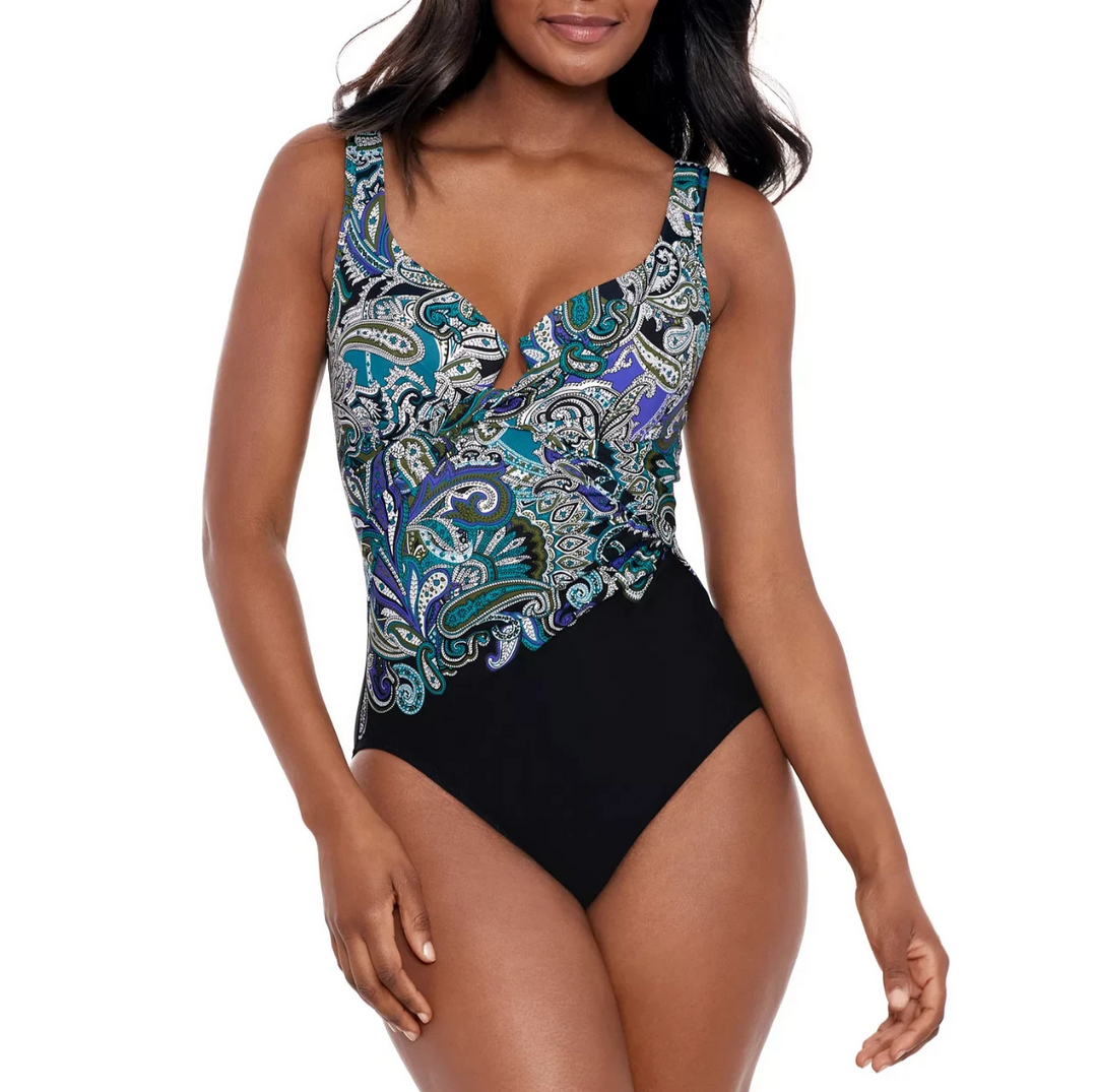 Miraclesuit Precioso Enchant Underwire One Piece Swimsuit MSRP $190