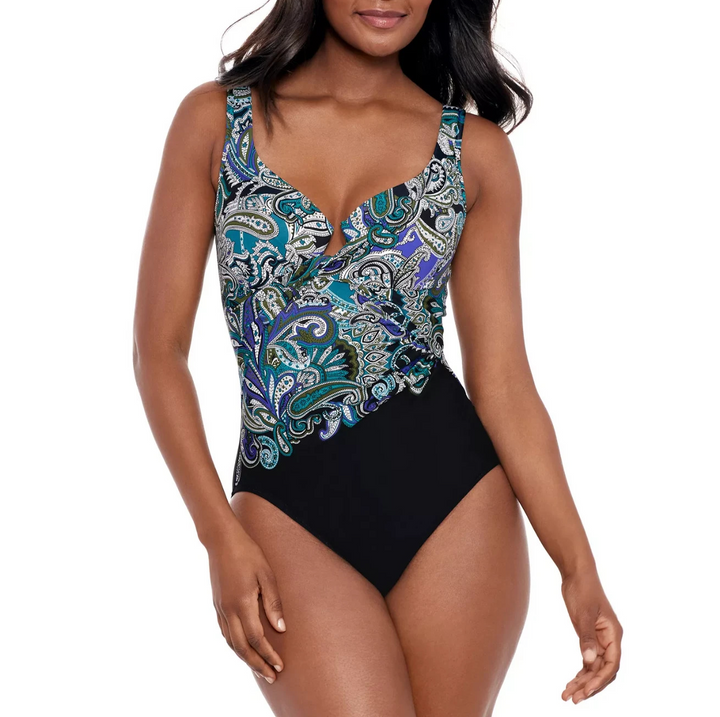 Miraclesuit Precioso Enchant Underwire One Piece Swimsuit MSRP $190