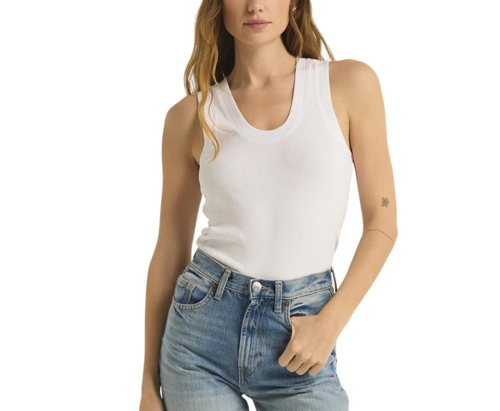 Z Supply Sirena Rib Tank Top MSRP $39