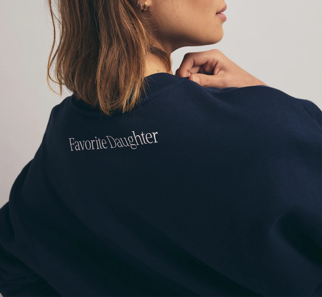 Favorite Daughter Go Sports Sweatshirt MSRP $98