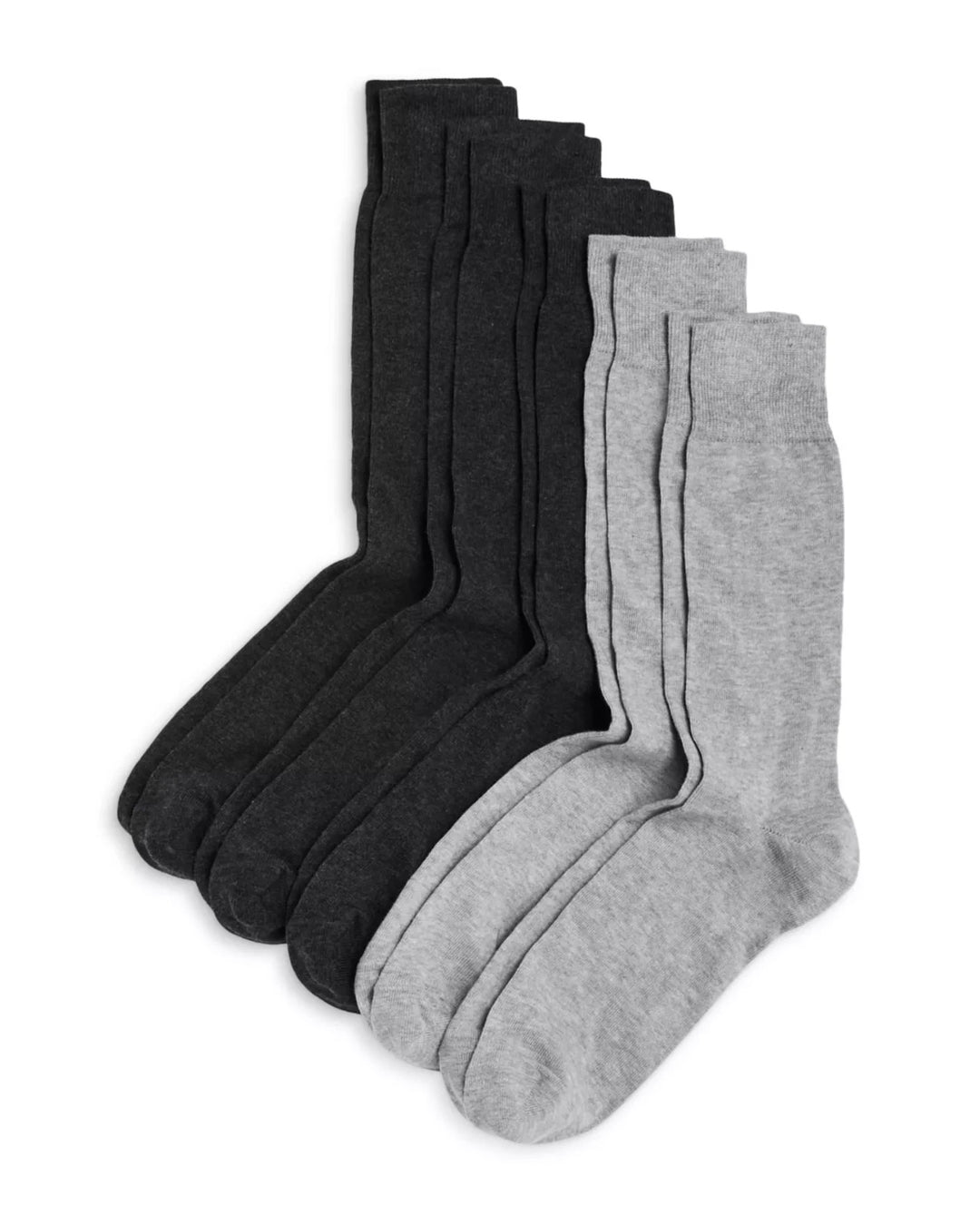 The Men's Store Solid Crew Socks, Pack of 5 MSRP $50