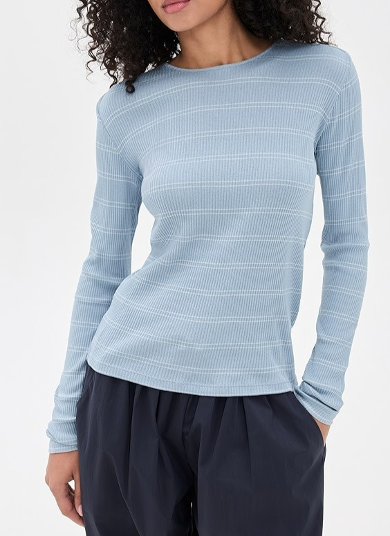 Vince Striped Crew Top Striped Crew Top MSRP $168