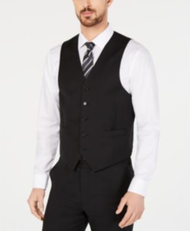 Lauren Ralph Lauren Classic-Fit UltraFlex Stretch Suit Vests MSRP $125