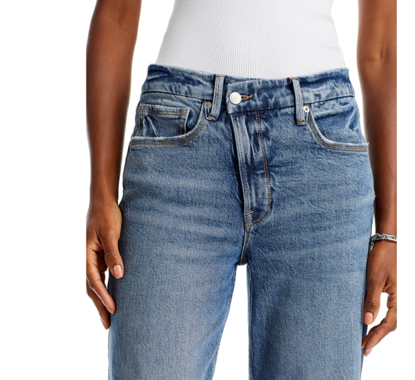 Good American Good '90s High Rise Straight Jeans MSRP $159