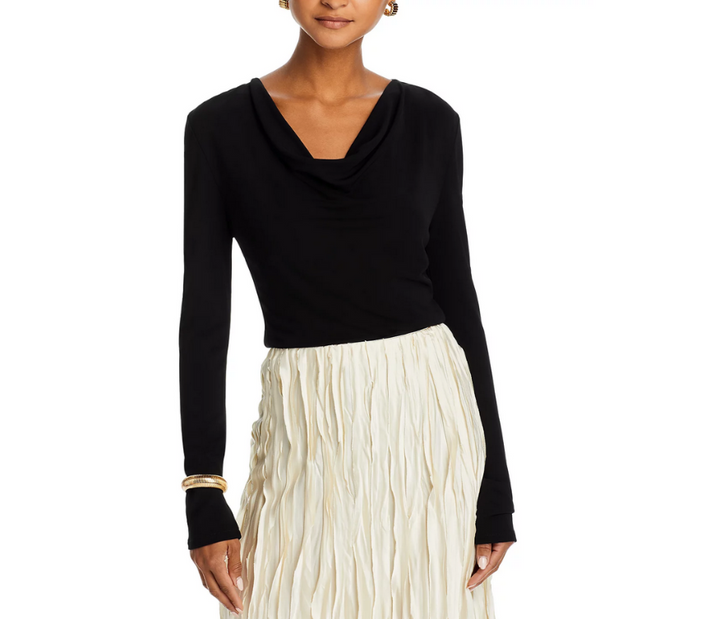 BOSS Eseyana Cowl Neck Top MSRP $168