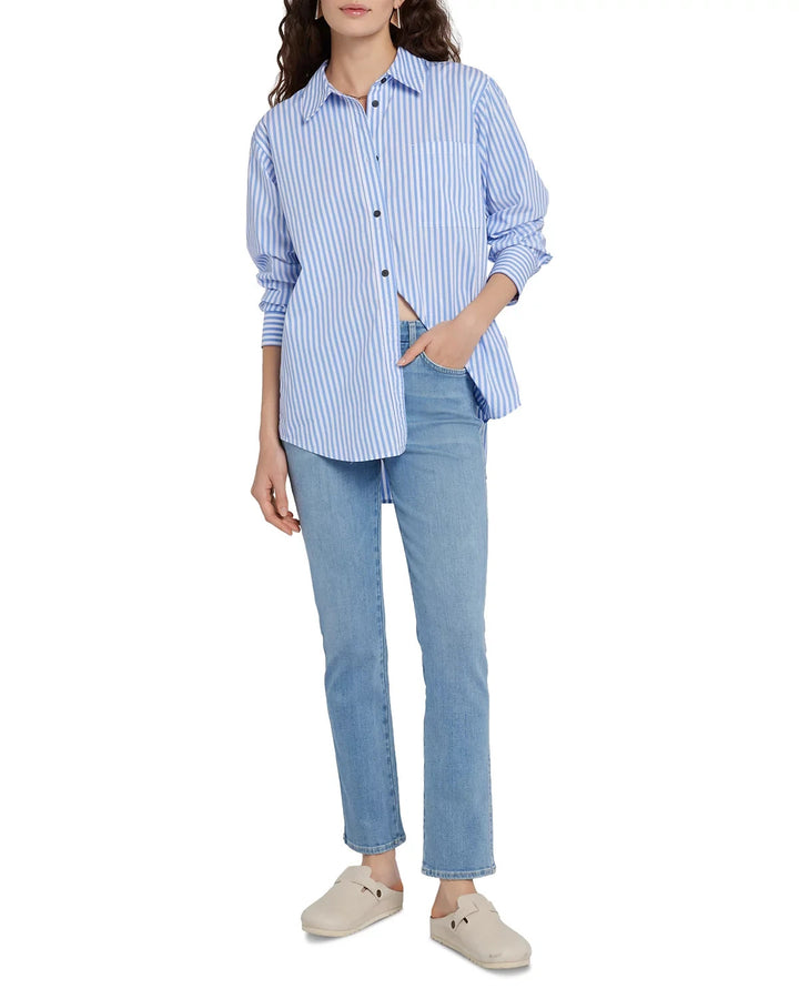 7 For All Mankind Striped Shirt MSRP $188