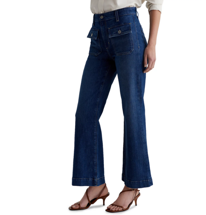 AG Bonnie Mid Rise Flare Leg Jeans MSRP $235