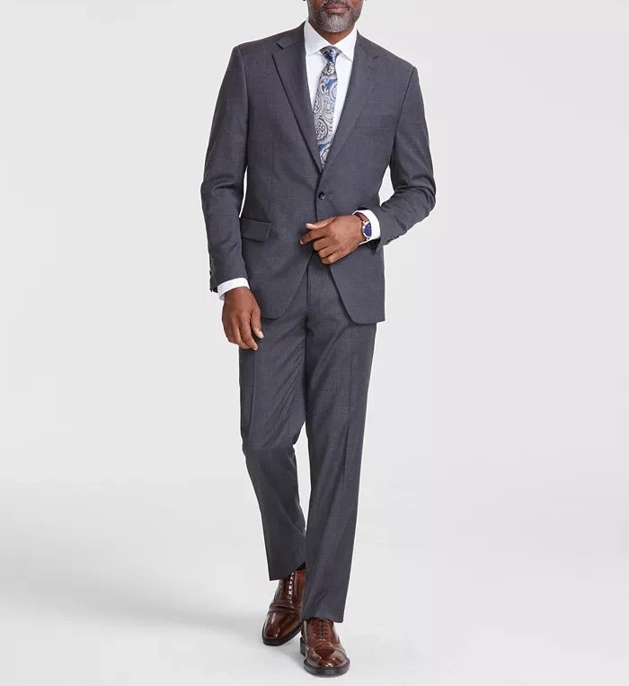 Tallia Men's Classic-Fit Suit Separate Jacket MSRP $360