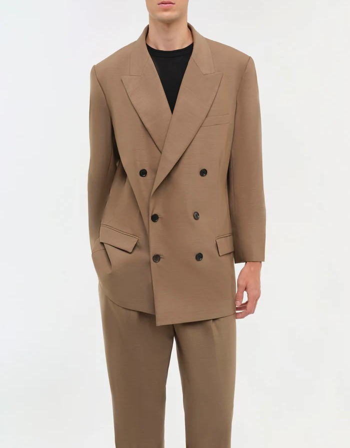 Simkhai George Oversized Double Breasted Jacket MSRP $595