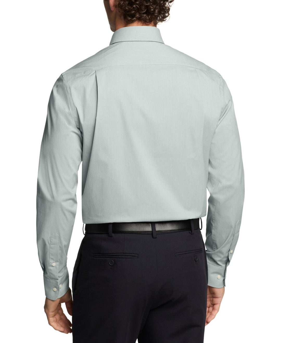 Tommy Hilfiger Regular Fit Wrinkle Resistant Stretch Dress Shirt MSRP $75