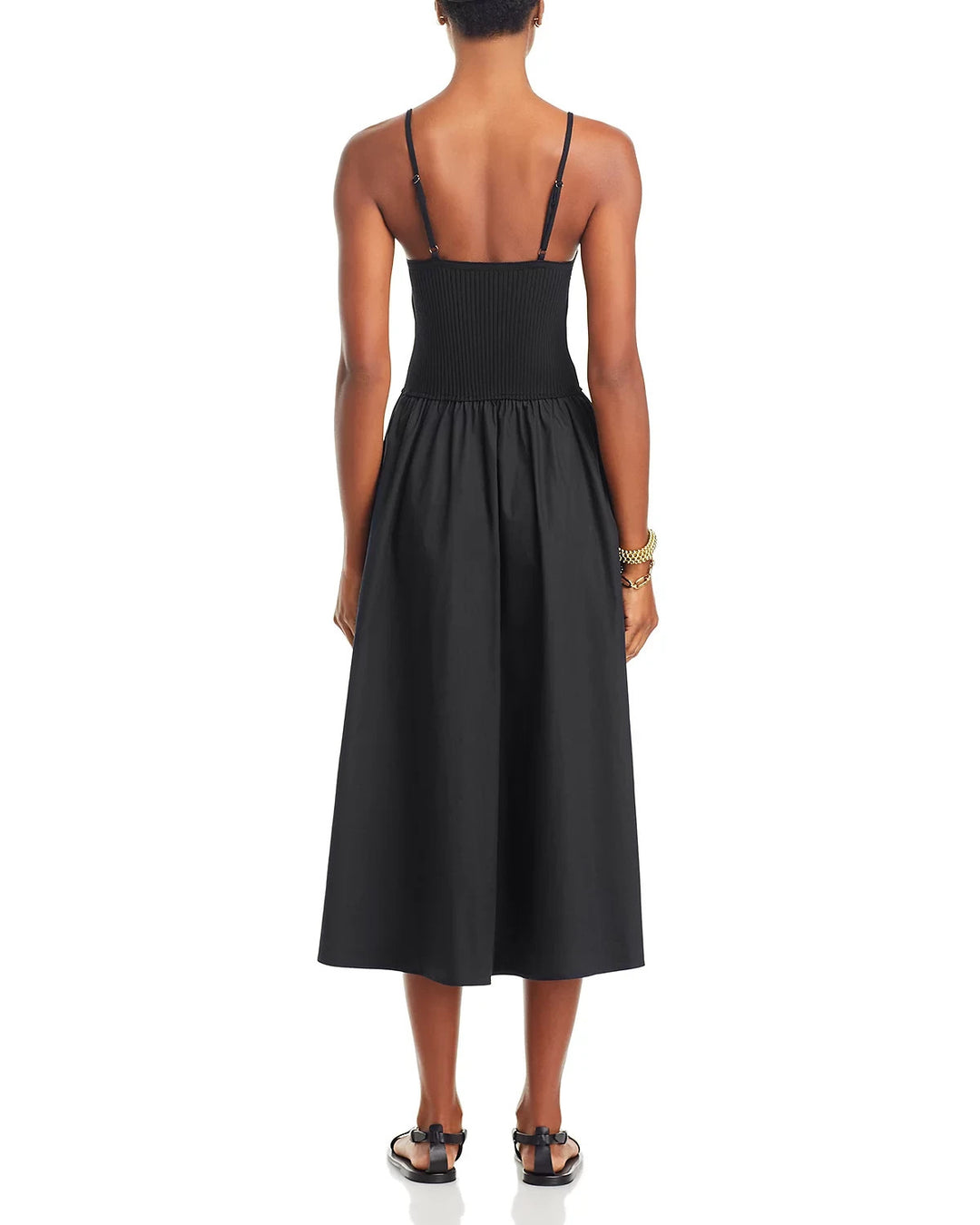Lucy Paris Barcelona Cutout Midi Dress MSRP $118