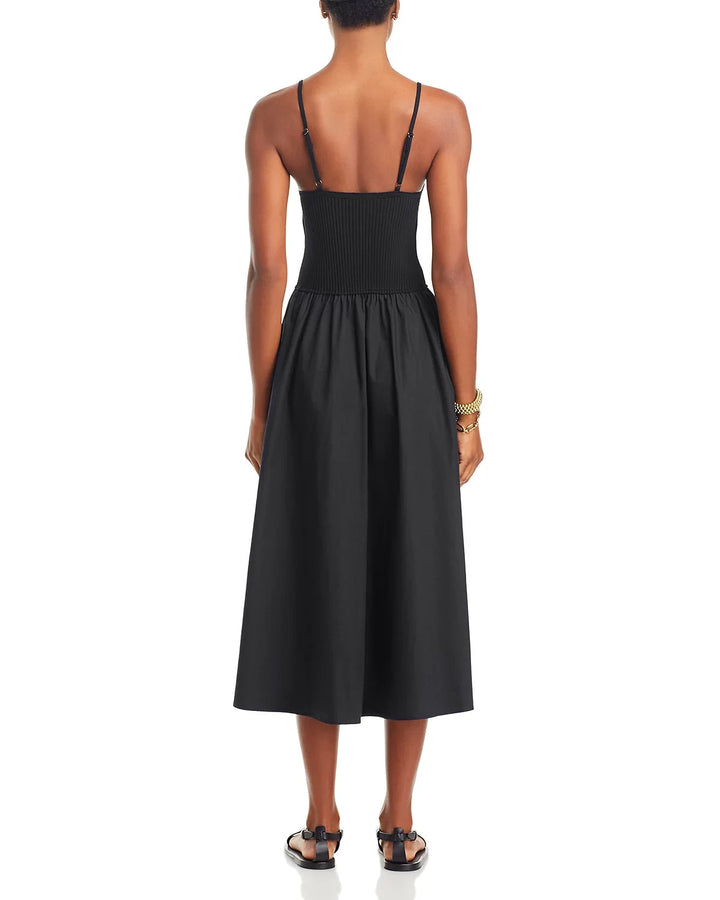 Lucy Paris Barcelona Cutout Midi Dress MSRP $118