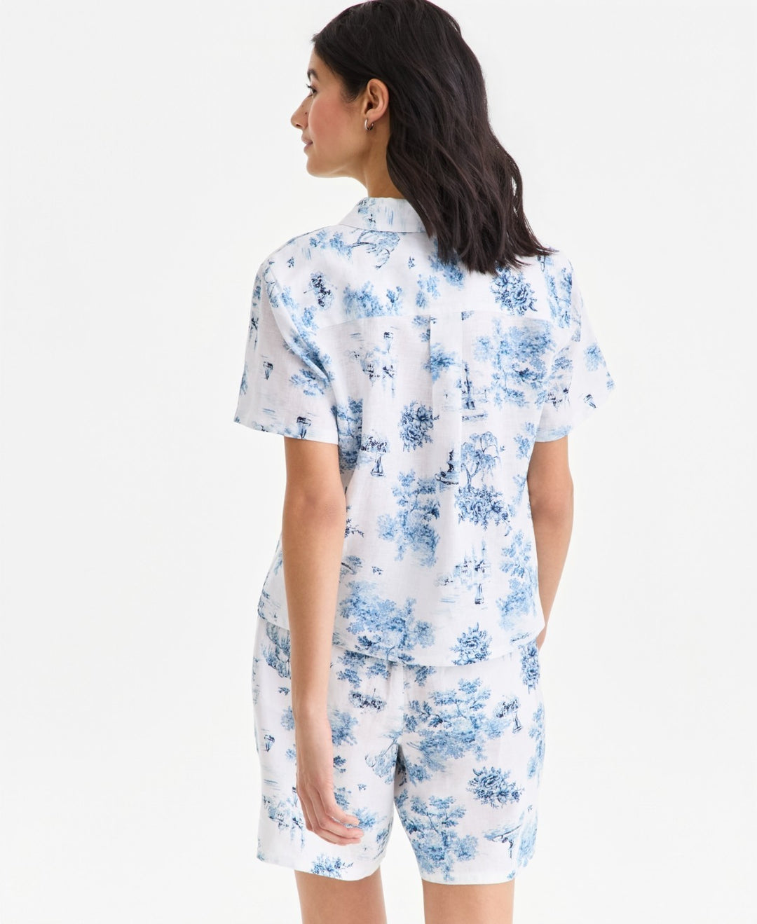 Charter Club Women's 100% Linen Camp Shirt MSRP $69.50