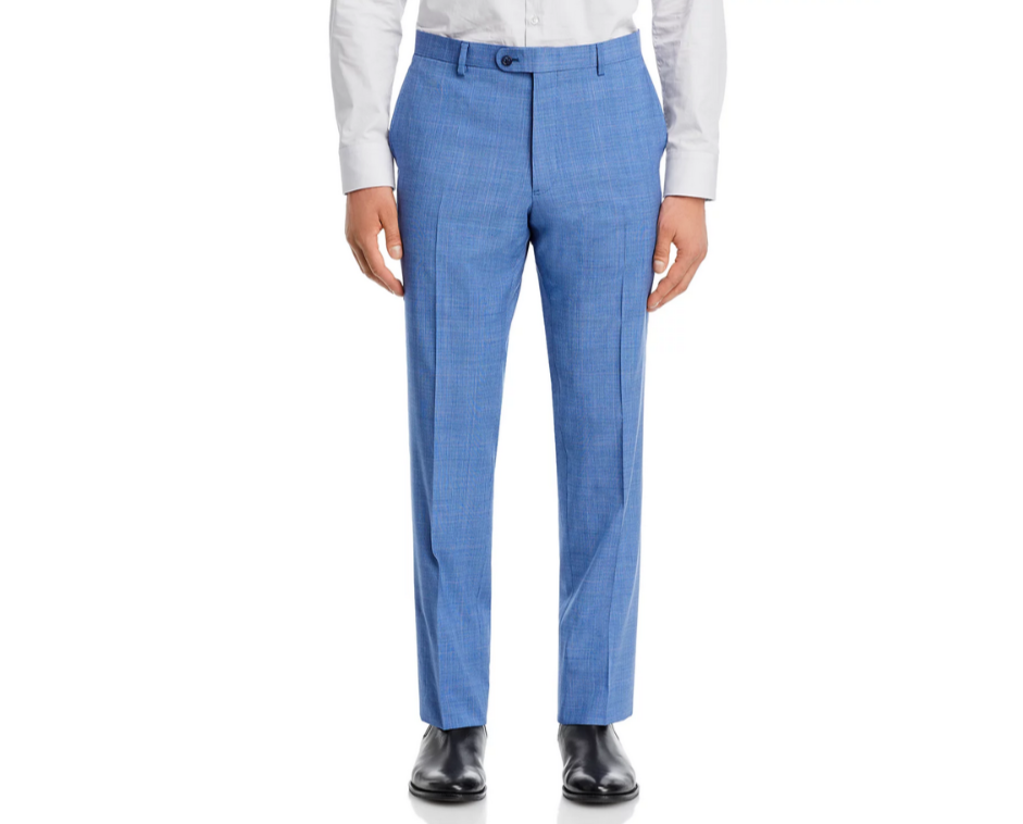 John Varvatos Star USA Tonal Plaid Suit Pants MSRP $228