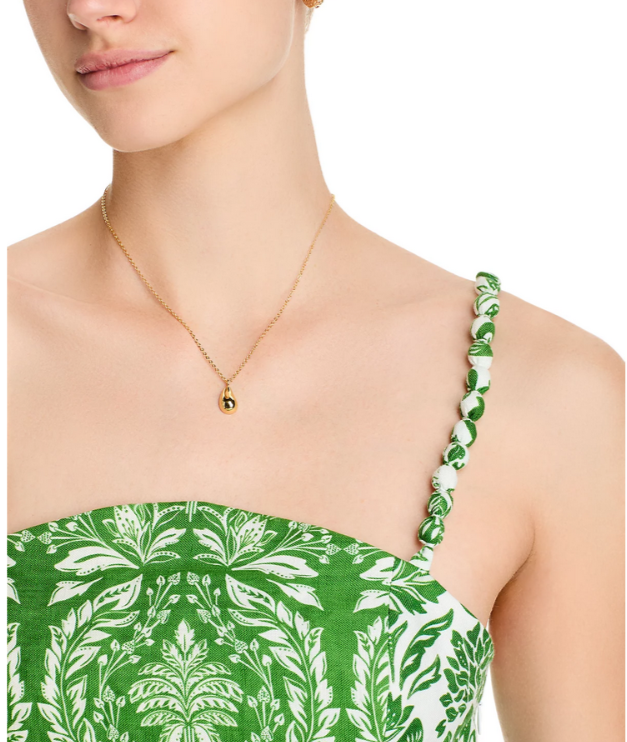 FARM Rio Delicate Tapestry Midi Dress MSRP $265