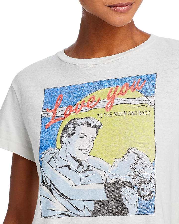 RE/DONE To The Moon Classic Tee MSRP $160