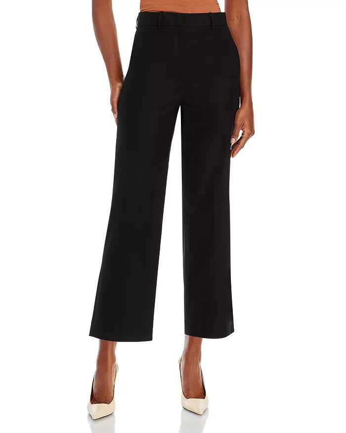 Theory High Waist Straight Leg Ankle Pants MSRP $345