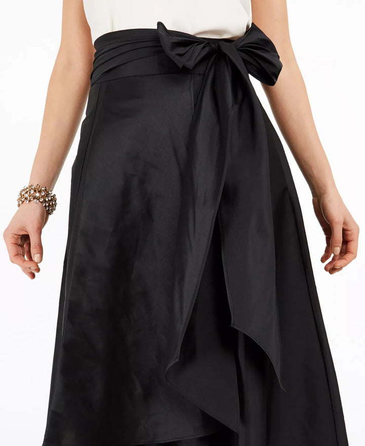 Adrianna Papell Satin High-Low Skirt MSRP $120