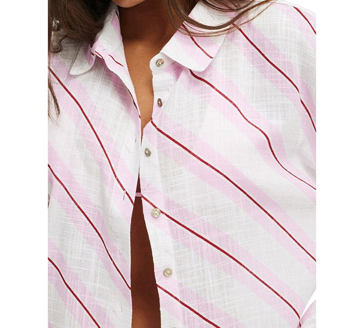 COTTON ON The Essential Beach Cover-Up Shirt MSRP $39.99