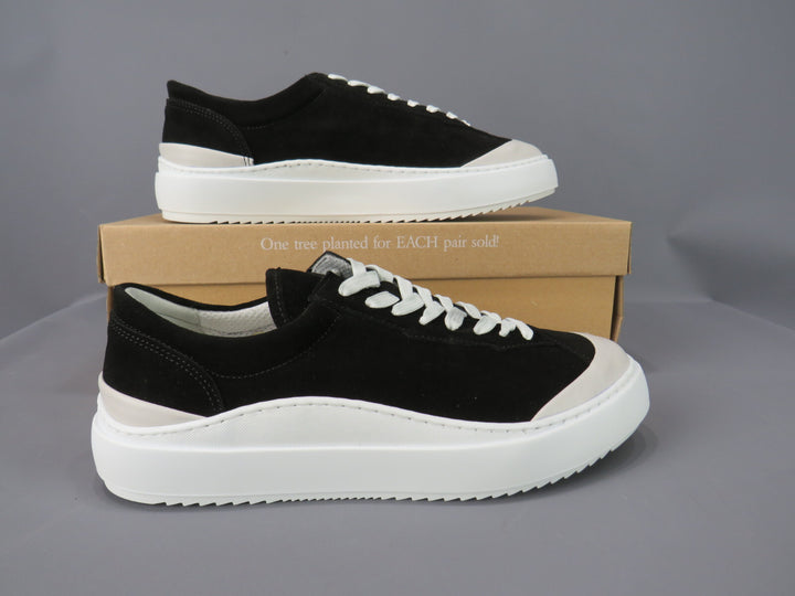 The Rad Black Kids Men's Lobela Skate Low Top Sneakers MSRP $175