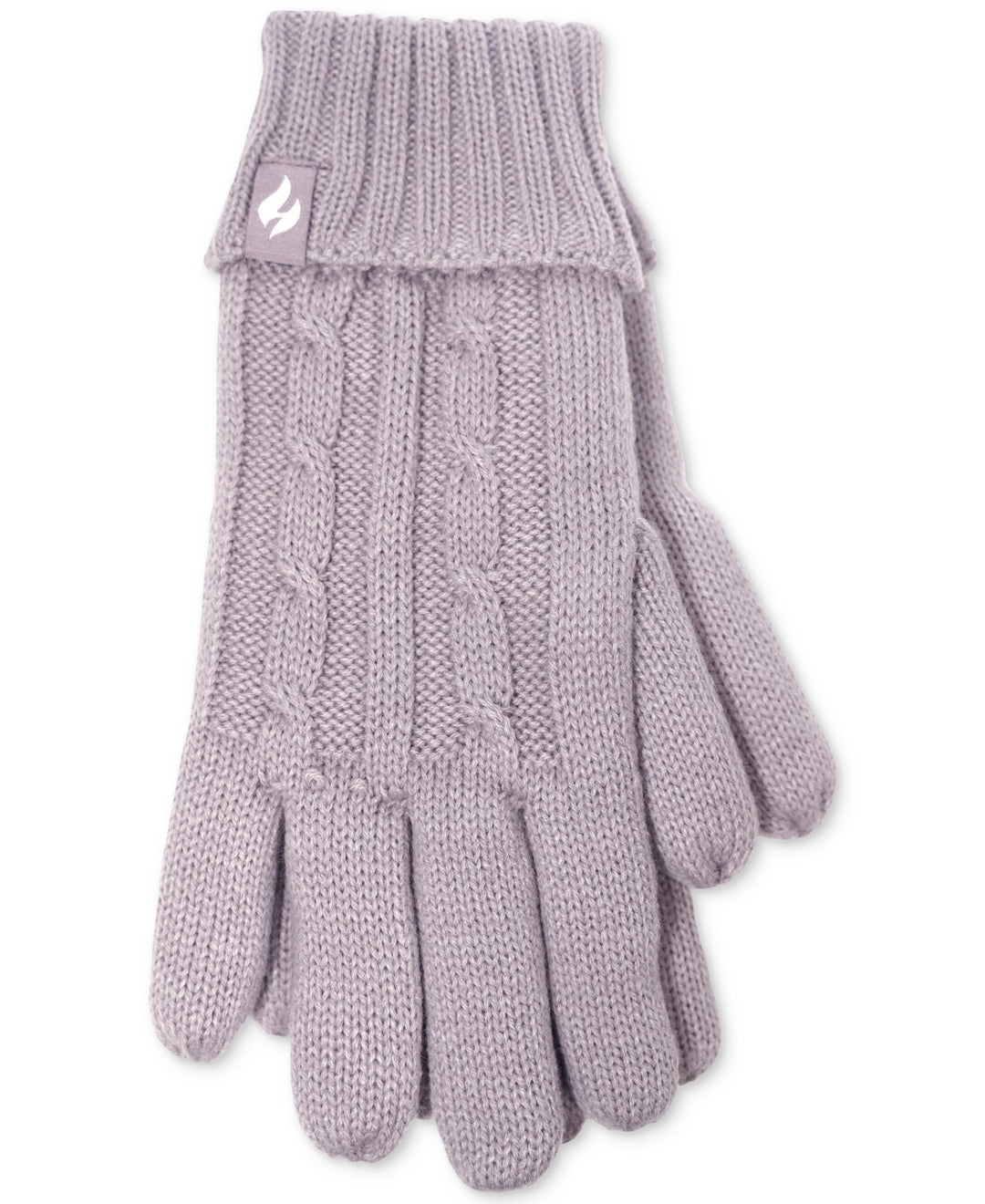 Heat Holders Women's Amelia Solid Cable-Knit Gloves MSRP $29.99