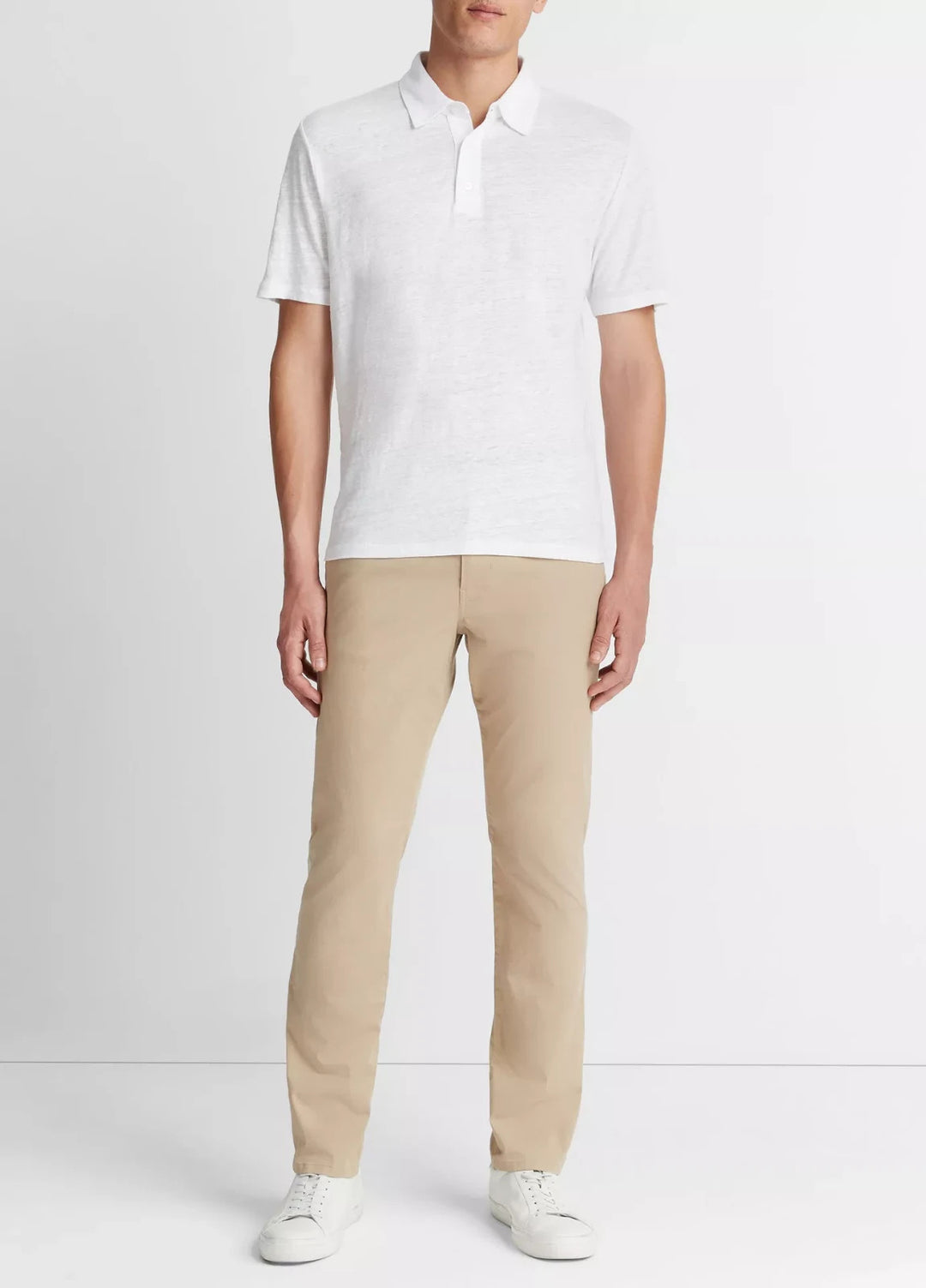 Vince Dusty Short Sleeve Polo Shirt MSRP $145
