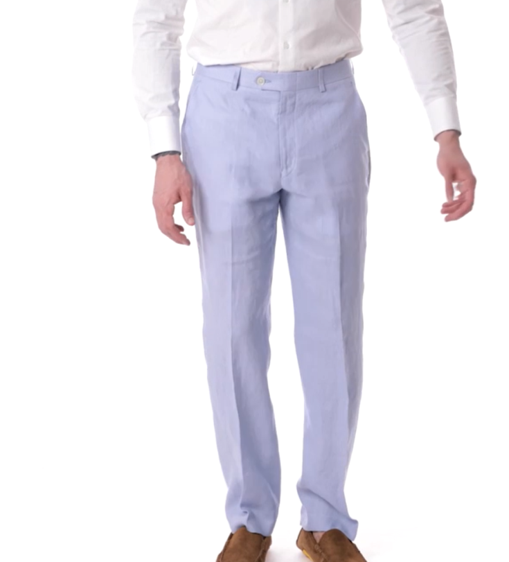 LAUREN Ralph Lauren UltraFlex Classic-Fit Linen Pants MSRP $125