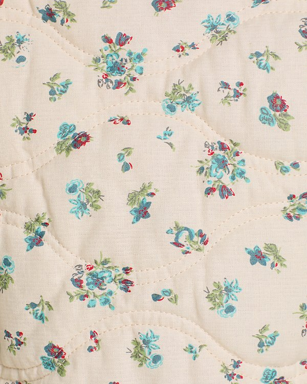 BLANKNYC Quilted Floral Denim Jacket MSRP $148