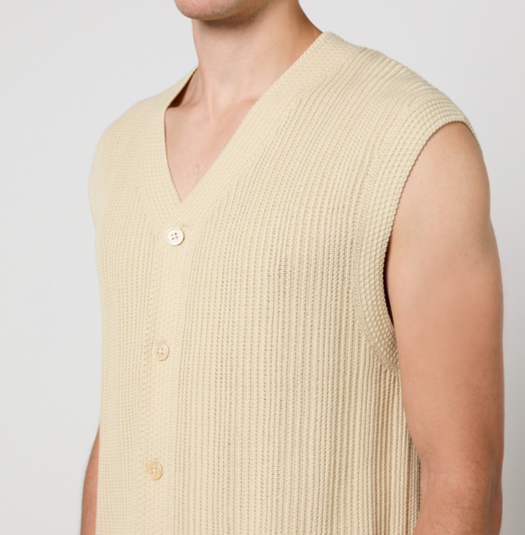 NN.07 Reece Knitted Vest MSRP $200