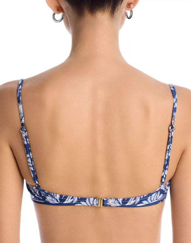 FARM Rio Delicate Tapestry Bikini Top MSRP $130