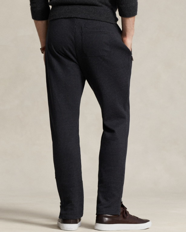 Polo Ralph Lauren Men's Herringbone Double-Knit Jersey Jogger Pants MSRP $168
