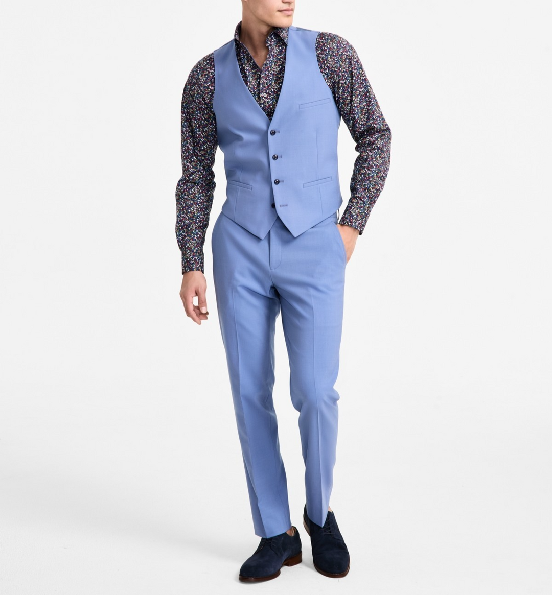 Bar III Men's Slim-Fit Suit Vest MSRP $125