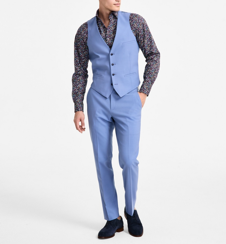 Bar III Men's Slim-Fit Suit Vest MSRP $125